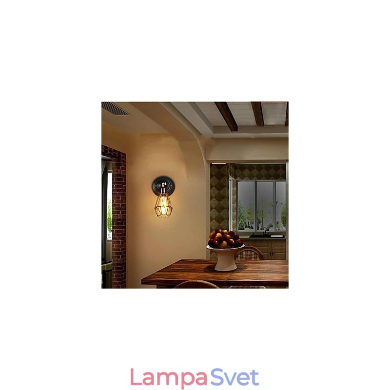 Plný osobnosti Elegantný vzhľad Americká retro klietka Wall