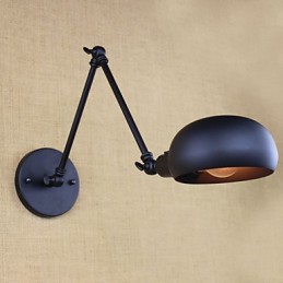 K dispozícii je dlhé rameno dvojitého vypínača Minimalist Europe Personalizované osvetlenie v retro módnom štýle Železná stena
