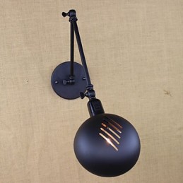 K dispozícii je dlhé rameno dvojitého vypínača Minimalist Europe Personalizované osvetlenie v retro módnom štýle Železná stena