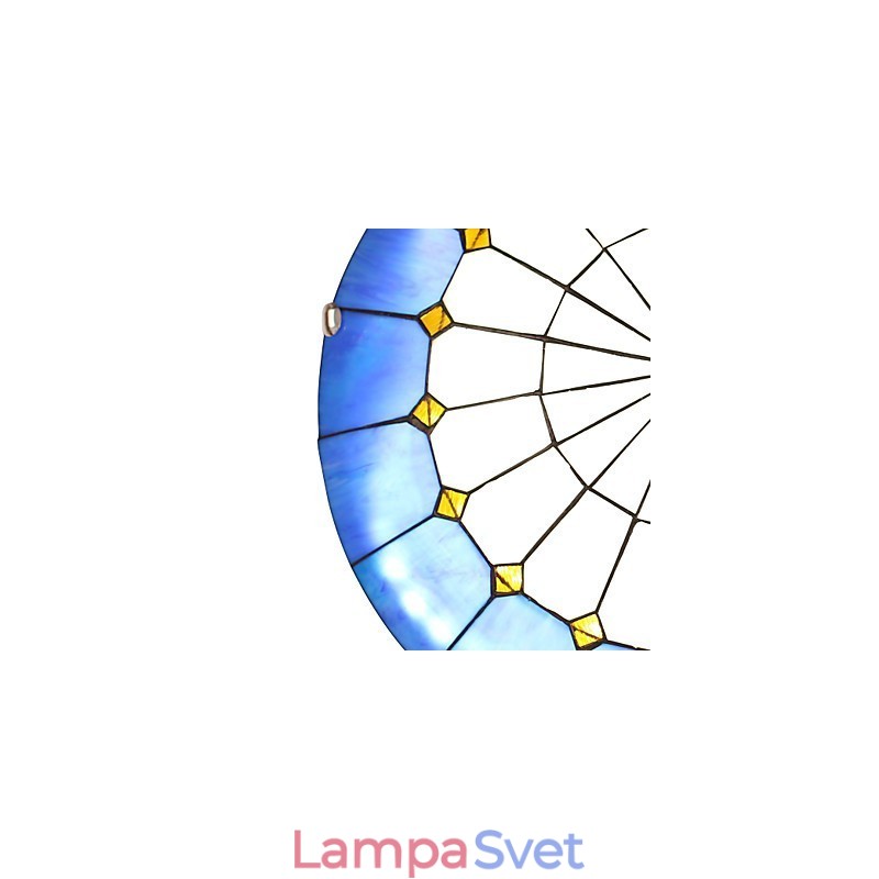Teplé stropné svietidlá v stredomorskom štýle Svietidlo s priemerom 40 cm