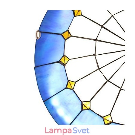 Teplé stropné svietidlá v stredomorskom štýle Svietidlo s priemerom 40 cm