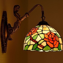 Európske zmluvné vidiecke kreatívne kované nástenné lampy