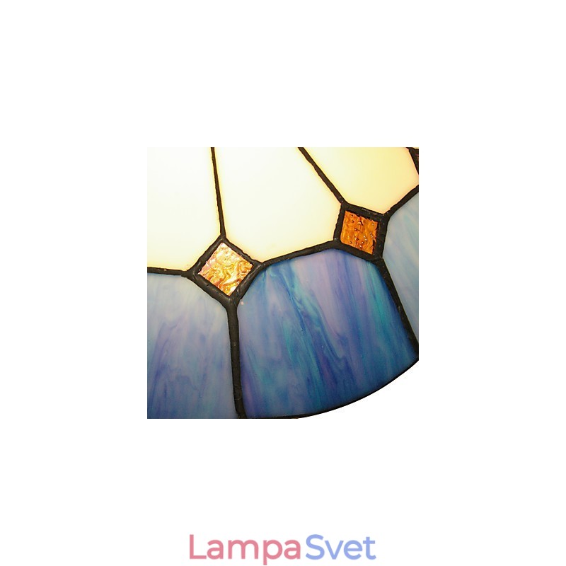 Teplé stropné svietidlá v stredomorskom štýle Svietidlo s priemerom 40 cm