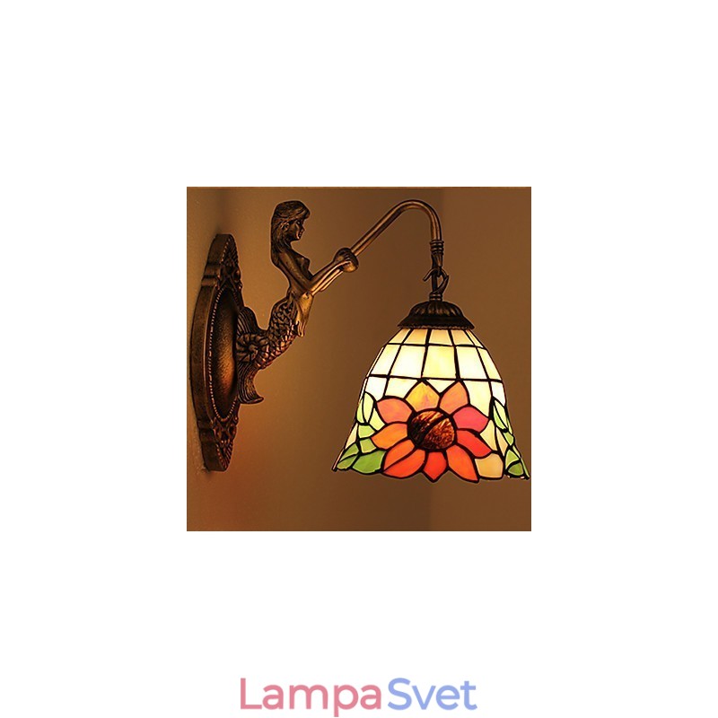 Európske zmluvné vidiecke kreatívne kované nástenné lampy
