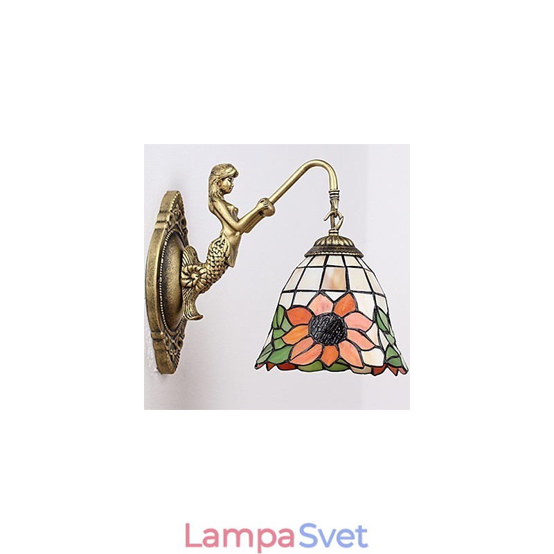 Európske zmluvné vidiecke kreatívne kované nástenné lampy