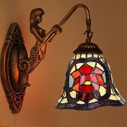 Európske zmluvné vidiecke kreatívne kované nástenné lampy