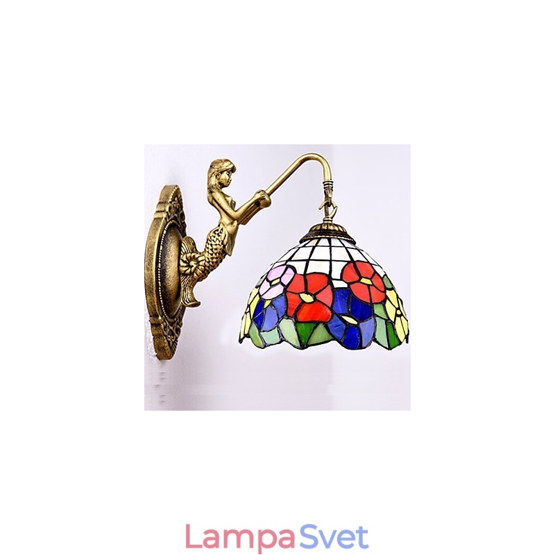 Európske zmluvné vidiecke kreatívne kované nástenné lampy