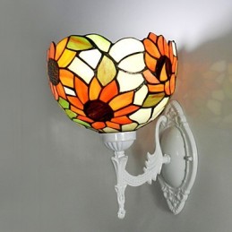 Slnečnica Klasická luxusná vila Klubovňa Nástenná lampa Dekorácia Umelecké svetlá