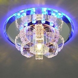 Krištáľové stropné svietidlo Bodové svietidlo SMD 3W Creative Lamp Absorb Dome Light