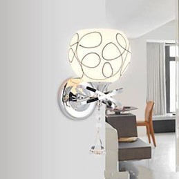 Nástenná lampa s jedným koncom Nástenná lampa na čelo postele Obývacia izba Spálňa