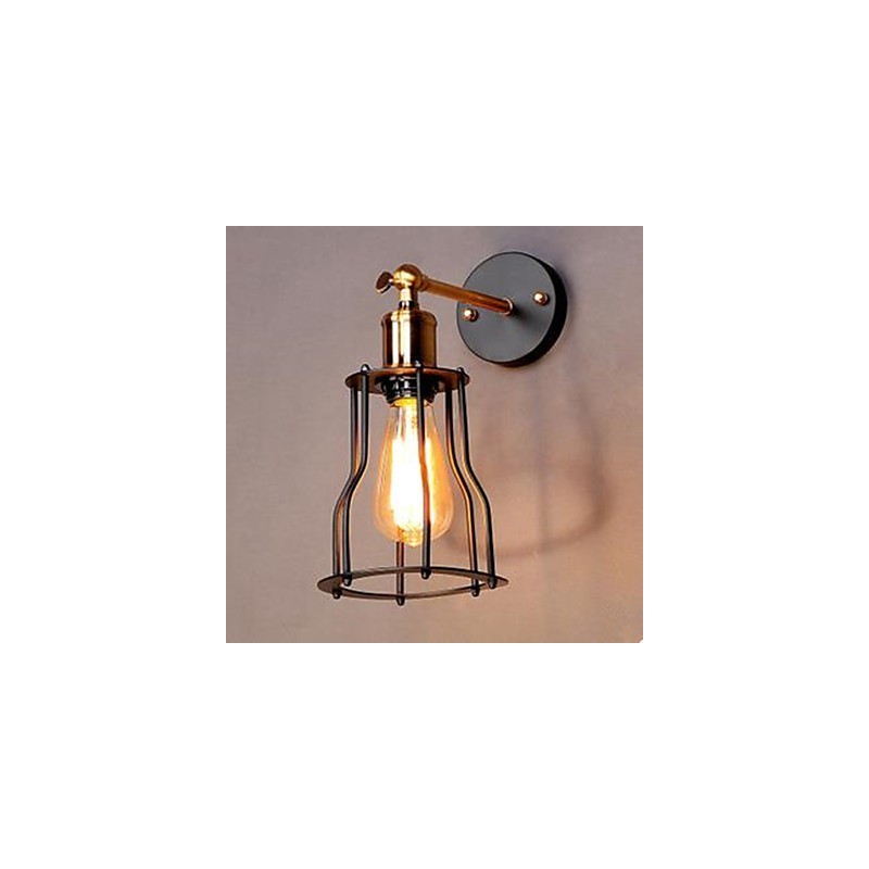 Nástenná lampa so železným rámom dizajnéra postáv z literatúry a umenia