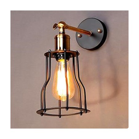 Nástenná lampa so železným rámom dizajnéra postáv z literatúry a umenia Nástenná lampa so železným rámom dizajnéra postáv z literatúry a umenia