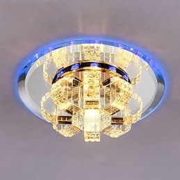 Krištáľové stropné svietidlo Bodové svietidlo SMD 3W Creative Lamp Absorb Dome Light