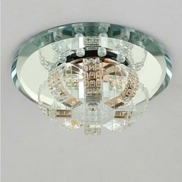 Krištáľové stropné svietidlo Bodové svietidlo SMD 3W Creative Lamp Absorb Dome Light