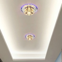 Krištáľové stropné svietidlo Bodové svietidlo SMD 3W Creative Lamp Absorb Dome Light