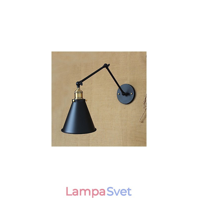 Americký vidiecky pastoračný štýl Minimalistická manželská posteľ s dlhým ramenom Nástenná lampa Ulička kanála Vstup do skladu