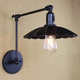 Spálňa Nočná lampa Hotelové inžinierstvo Reštaurácia Retro matný čierny opasok s dvojitým vypínačom s dlhým ramenom