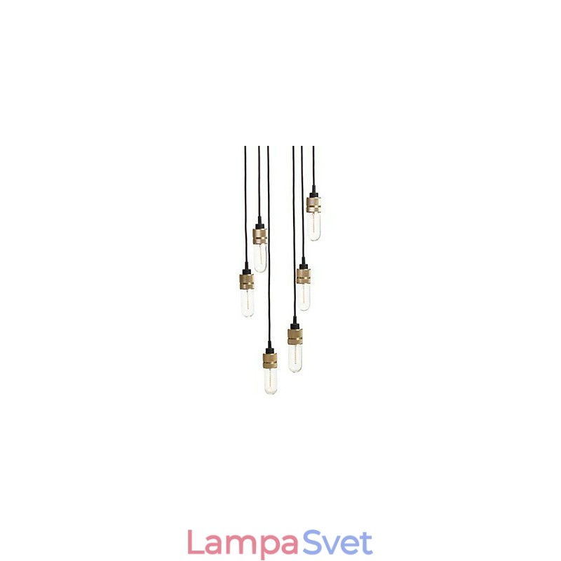 Vidiecky zlatý kovový zapustený držiak