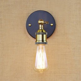 Americký bar Kaviareň Reštaurácia Nočná Minimalistická ulička Iron Wall Sconce