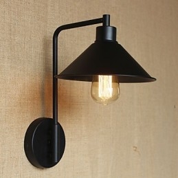 Moderný minimalistický sklad uličky Balkón Veranda Železné dekoratívne nástenné svietidlo