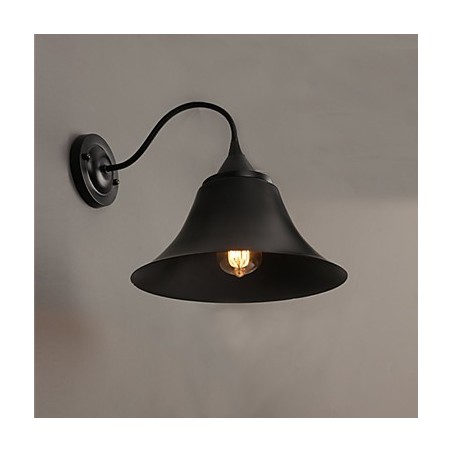 Nástenná lampa v štýle Ancient Black Iron Cap v štýle dizajnéra Duds Loft Nástenná lampa v štýle Ancient Black Iron Cap v štýle dizajnéra Duds Loft