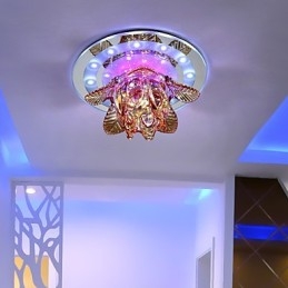 Kruhové krištáľové svetlo trubice stropnej lampy na absorbovanie svetla kupolovej lampy