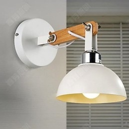 Americká kreatívna lampa do spálne z masívneho dreva na schodisko lampa na stenu nástenná lampa na čelo postele
