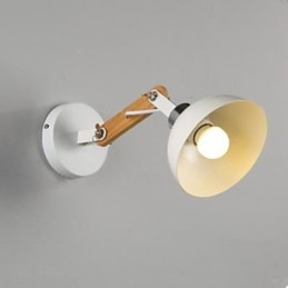 Americká kreatívna lampa do spálne z masívneho dreva na schodisko lampa na stenu nástenná lampa na čelo postele