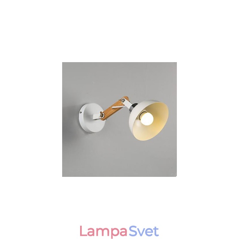 Americká kreatívna lampa do spálne z masívneho dreva na schodisko lampa na stenu nástenná lampa na čelo postele