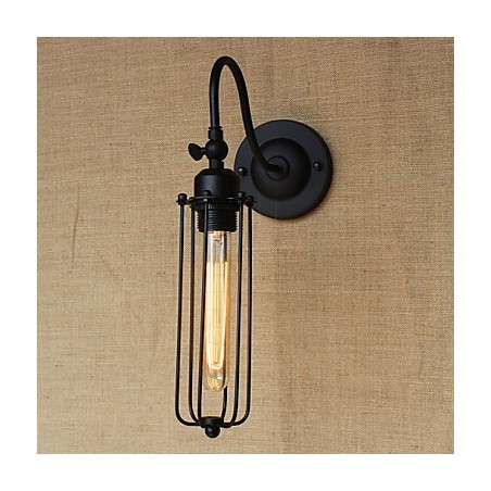 Umelecká minimalistická matná čierna americká vidiecka lampa do obývačky Spálňová nástenná lampa s balkónom Nočná lampa Umelecká minimalistická matná čierna americká vidiecka lampa do obývačky Spálňová nástenná lampa s balkónom Nočná lampa
