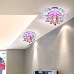 Kruhové krištáľové svetlo trubice stropnej lampy na absorbovanie svetla kupolovej lampy