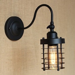 American Country Minimalist Matte Black Dekorácia na stenu Art