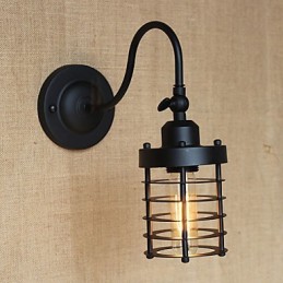 American Country Minimalist Matte Black Dekorácia na stenu Art