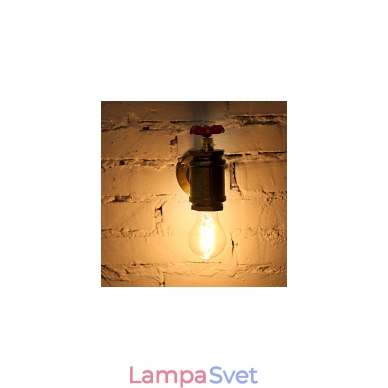 Vintage priemyselné nástenné svietidlá na vodovodné potrubie Loft Edison Light pre nástenné svietidlá barov a reštaurácií