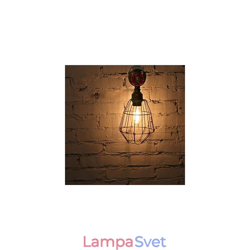Vintage priemyselné nástenné svietidlá na vodovodné potrubie Loft Edison Light pre nástenné svietidlá barov a reštaurácií