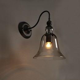 Kreatívne záhradné svetlo Krištáľová nástenná lampa Bell Restoring Ancient Ways Light