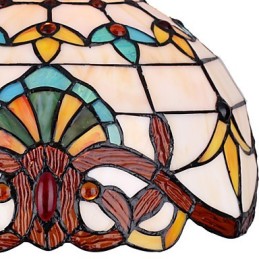 Európska zmluvná vidiecka kreatívna kovaná nástenná lampa Sklenené svetlá