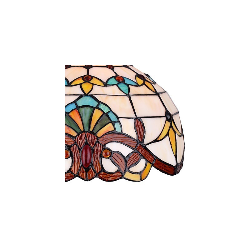 Európska zmluvná vidiecka kreatívna kovaná nástenná lampa Sklenené svetlá