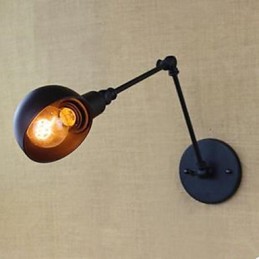 Balkón Schodiskové chodby Zmluva Kreatívna reštaurácia Bar Nástenná lampa z tepaného železa Dlhé rameno