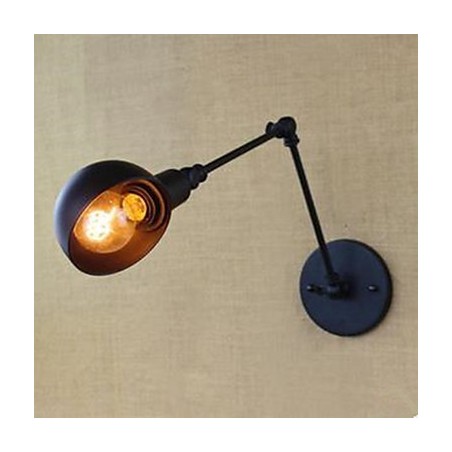 Balkón Schodiskové chodby Zmluva Kreatívna reštaurácia Bar Nástenná lampa z tepaného železa Dlhé rameno