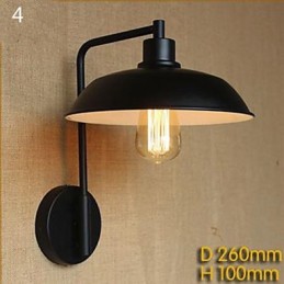 Súčasný a zmluvný sklad Balkón Veranda Chodba Nástenná lampa Dekorácia z tepaného železa