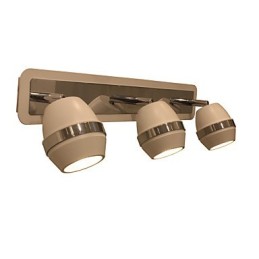 Moderné guľové nástenné chrómové svietidlá Kúpeľňové svietidlá s 3 svietidlami