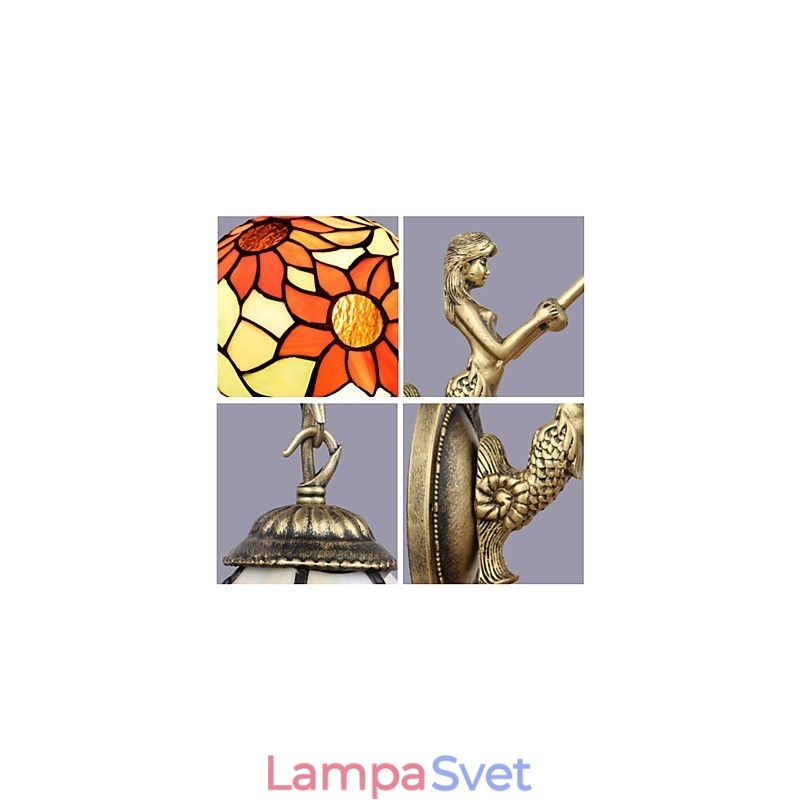 Vianočné európske zmluvné vidiecke kreatívne kované nástenné lampy