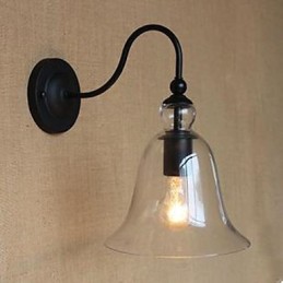 Zmluvná obývacia izba Sklenená chodba zdobí nástennú lampu
