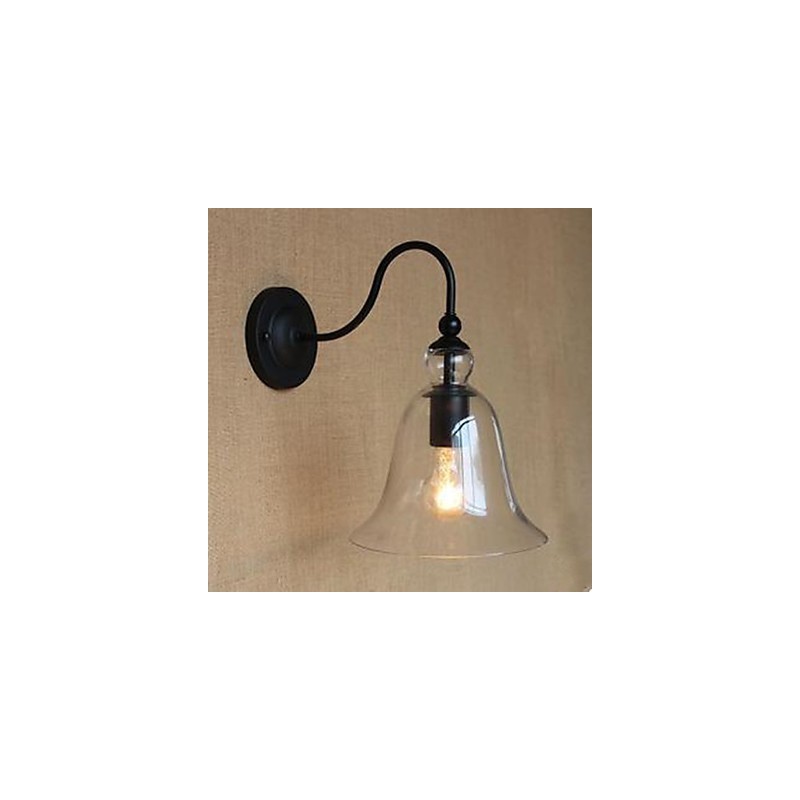 Zmluvná obývacia izba Sklenená chodba zdobí nástennú lampu