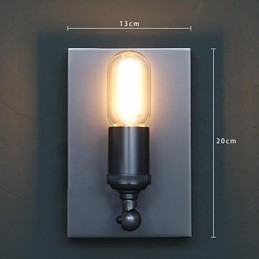 Zmluvná a kreatívna krajina Priemyselná veterná obnova starovekých spôsobov Edison Wall Lamp Light