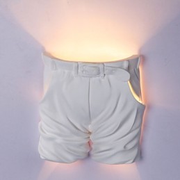 Súčasné a zmluvné kreatívne nohavice do detskej izby Sadrová nástenná lampa