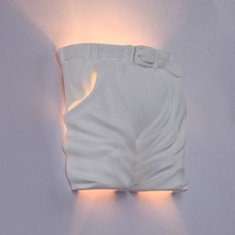 Súčasné a zmluvné kreatívne nohavice do detskej izby Sadrová nástenná lampa