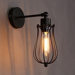 Kreatívna osobnosť Dekoratívna kovaná retro grapefruitová nástenná lampa