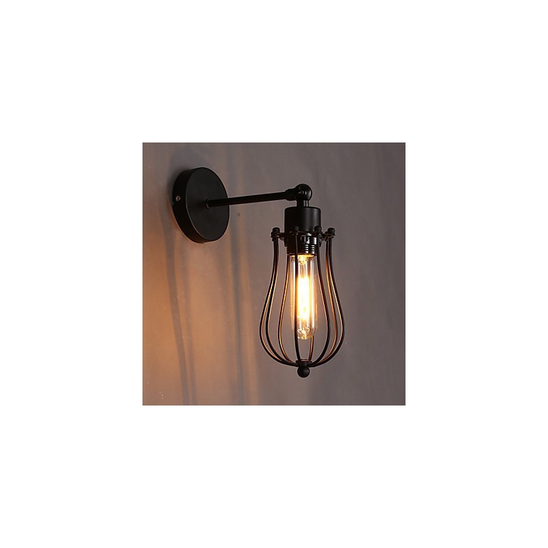 Kreatívna osobnosť Dekoratívna kovaná retro grapefruitová nástenná lampa